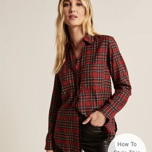 Abercrombie Boyfriend Flannel